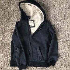 Boys Abercrombie zip up hoodie